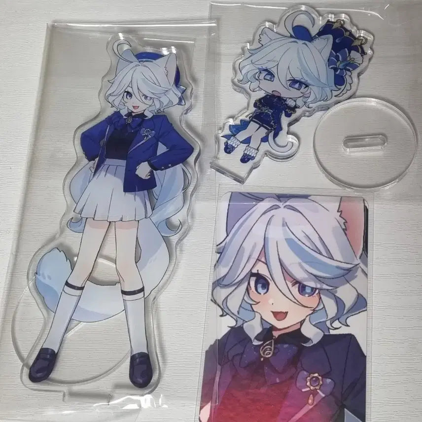 [BUNJANG] Genshin Impact Furina Cat Acrylic Stand / 원신 고양이 푸리나 아크릴스탠드