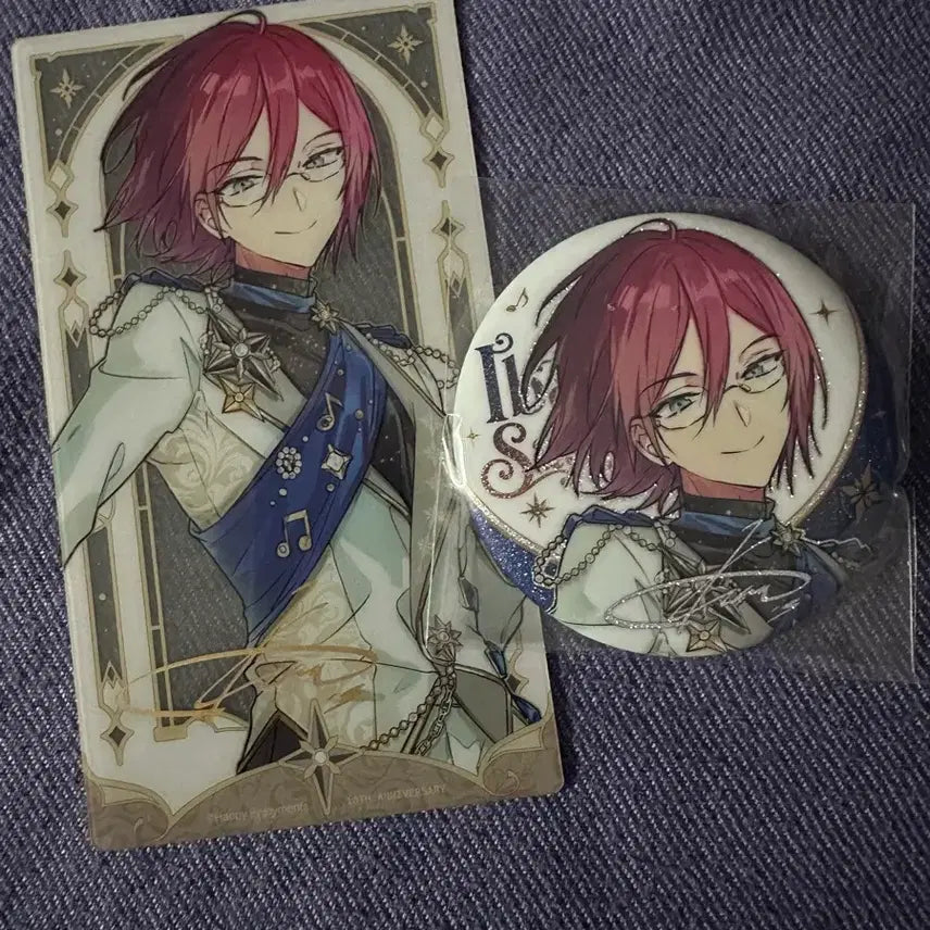 [BUNJANG] Ensemble Stars! Dream Clear Card & Badge Set - Ibara / 앙스타) 팝업 드림클리어카드+뱃지 이바라