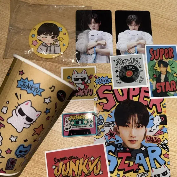 [BUNJANG] TREASURE Junkyu Birthday Cafe Goods / 트레저 준규 생카 굿즈