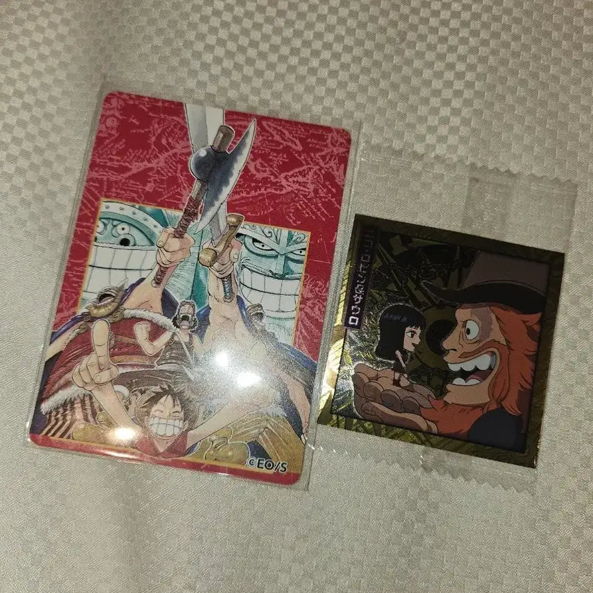 [BUNJANG] One Piece Monkey D. Dragon & Monkey D. Garp Elbaf Arc Wafers Card Set / 원피스 포토카드 도기 브로기 엘바프