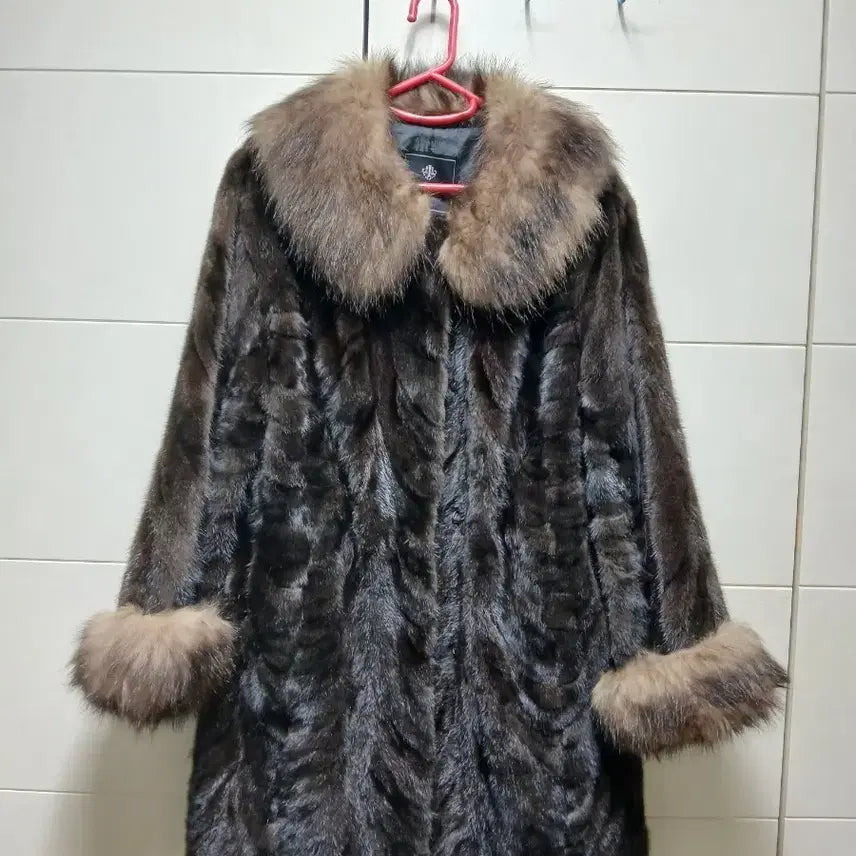 [BUNJANG] Jindo Mink Half Coat Size 77 / 진도 밍크하프코트 77