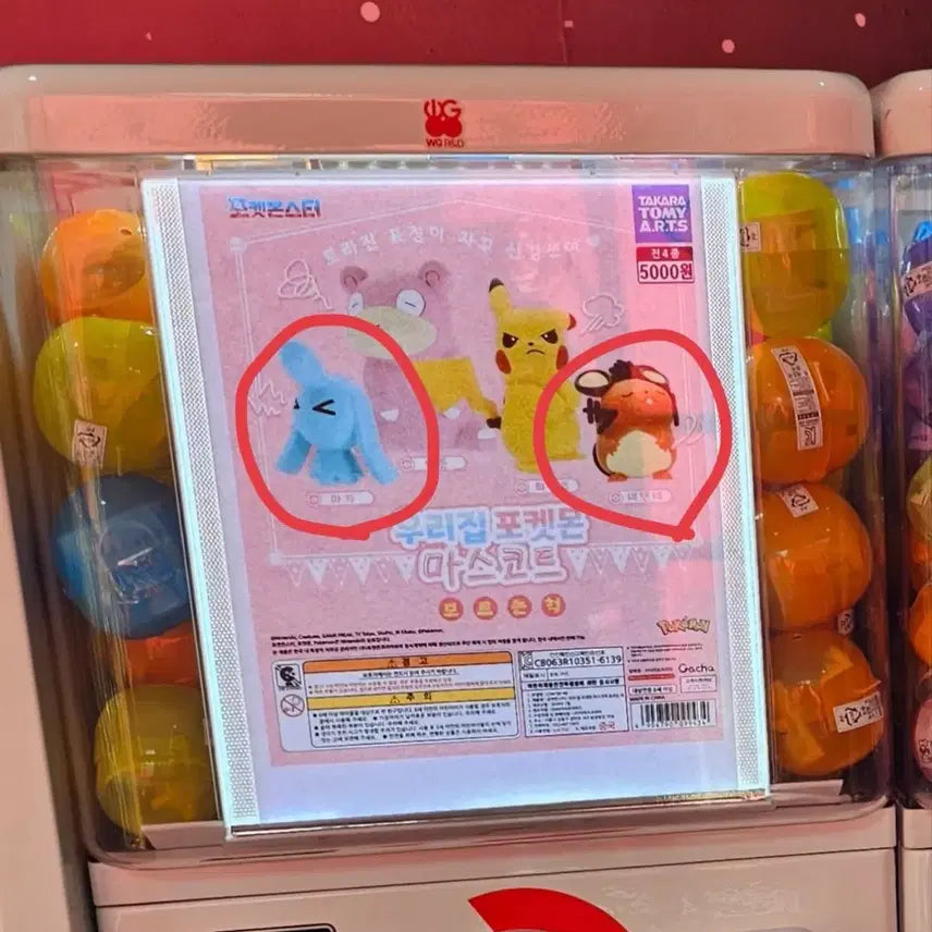 [BUNJANG] Pokemon Starlight Paradise Gacha Figure (Maz & Dedenne) / 포켓몬 별빛낙원 가챠(우리집 포켓몬: 마자,데덴네)