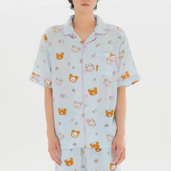 [BUNJANG] Spao Rilakkuma Short Pajamas / 새상품)스파오 리락쿠마 반팔파자마(M/L)