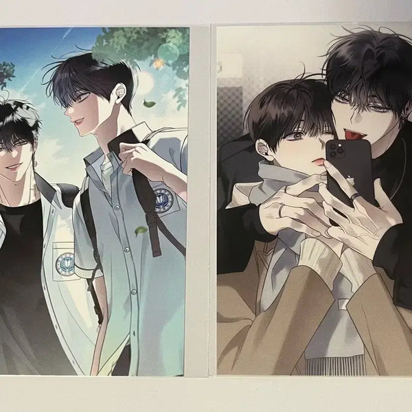 [BUNJANG] Yeolchim Postcard Bundle Set / 열여덟의 침대 열침 엽서 2장 일괄