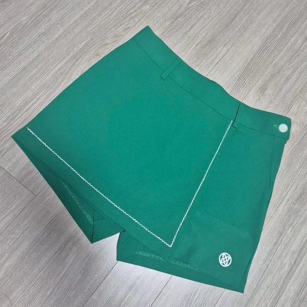 [BUNJANG] G/FORE Women's Golf Shorts - Green, Medium / 새상품)지포어랩반바지 지포어골프반바지