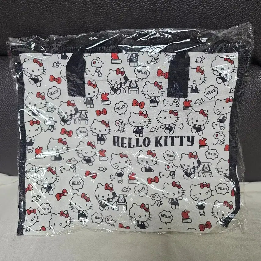 [BUNJANG] Hello Kitty Canvas Eco Bag / 헬로키티 캔버스 에코백