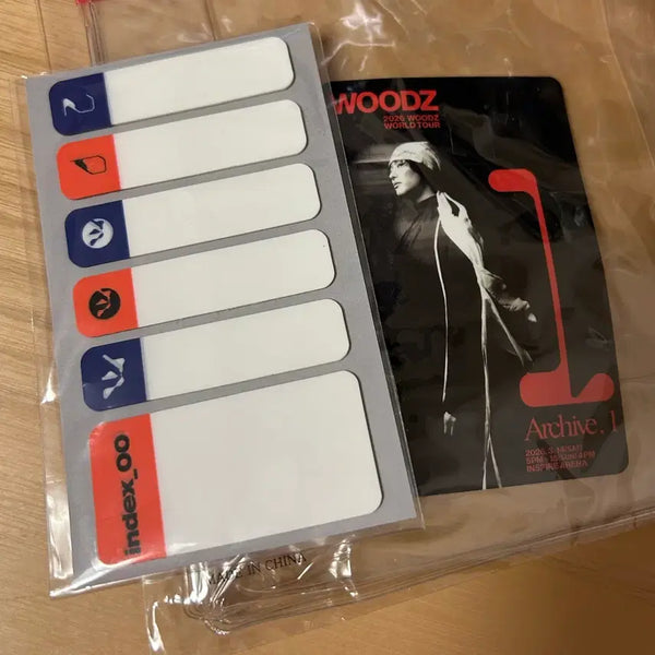 [BUNJANG] WOODZ Concert Admission Gift Sealed / 우즈 콘서트 입장 기프트