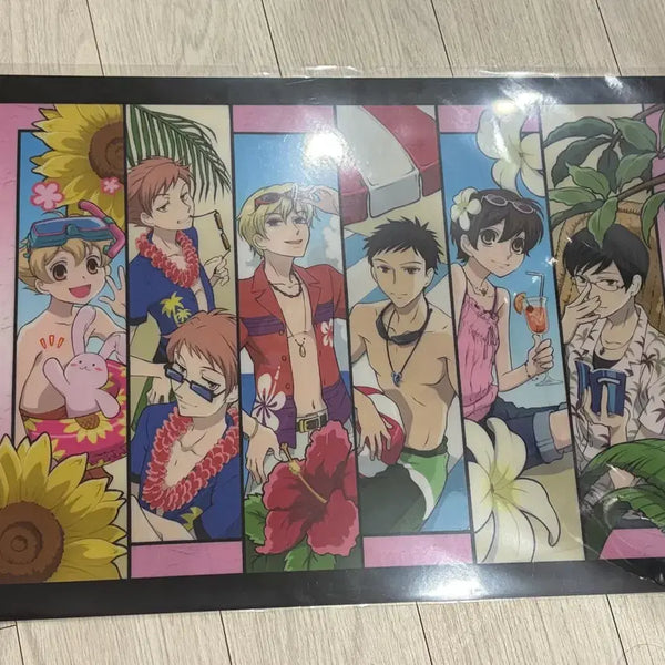 [BUNJANG] Ouran High School Host Club Clear Poster / 오란고교 호스트부 클리어 포스터