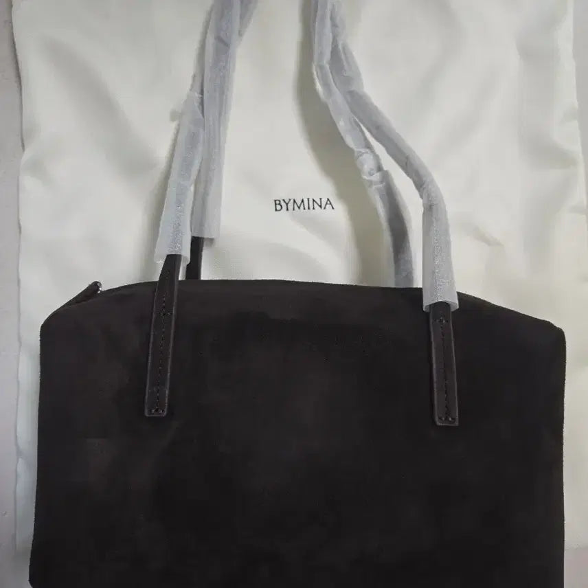 [BUNJANG] Bymina Suede Shoulder Bag / 바이미나 제작 가방