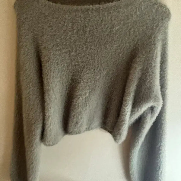 [BUNJANG] Angora Knit Sweater / 앙고라 니트