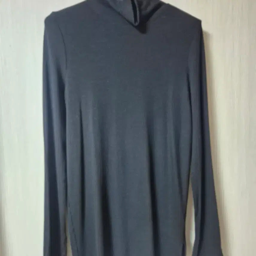 [BUNJANG] KUHO PLUS Black High Neck Knit Turtleneck / 구호 플러스 니트 목폴라 하이넥 블랙