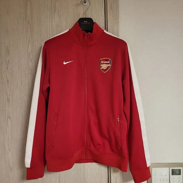 [BUNJANG] Nike Arsenal 13-14 Track Jacket Zip-Up / 나이키 아스날 유니폼 져지 트랙탑 자켓 집업 13-14