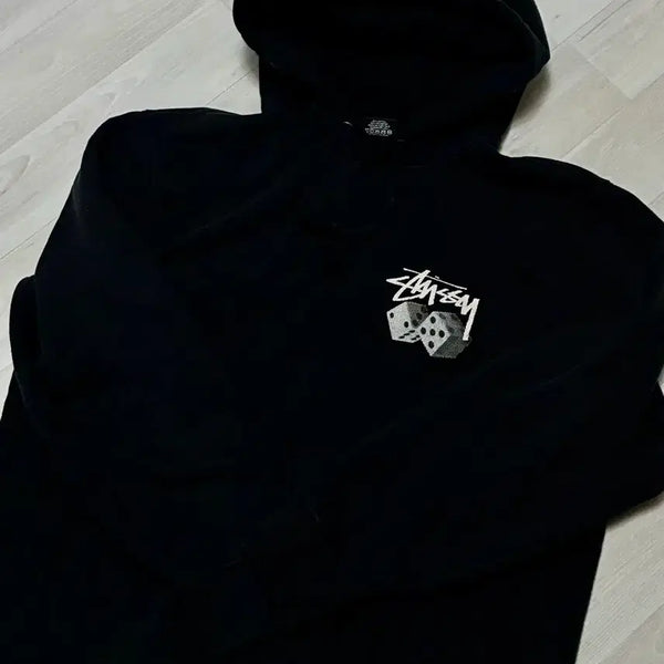 [BUNJANG] Stussy Roll the Dice Hoodie Black / 스투시 롤 더 다이스 후드 블랙