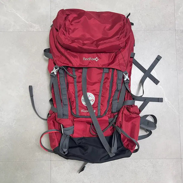 [BUNJANG] Redfox Alpine 50 Backpack Red / (새상품 우체국 택포가격) 레드폭스 알파인 50 등산배낭 백팩 레드