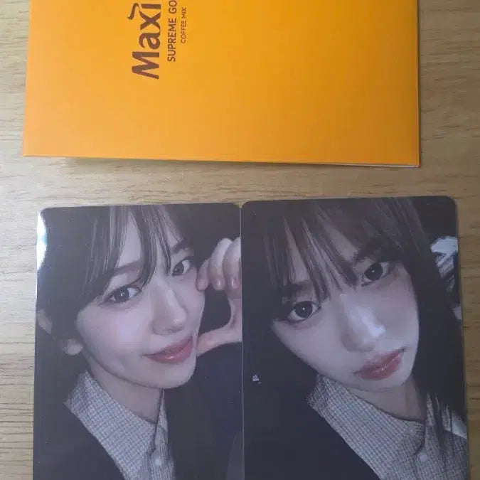 [BUNJANG] IVE Ahn Yujin Maxim Supreme Gold Photocard / 아이브 IVE 안유진 맥심 슈프림골드 미공포 포카