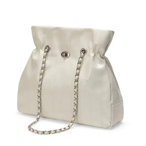 [BUNJANG] Cardinal Red Raffia Bag White Shoulder Bag / 카디널레드 라피백 화이트 숄더백
