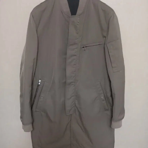 [BUNJANG] Time Homme Transitional Long Jacket Beige Size 100 / [한섬] 타임옴므  간절기 롱자켓 100
