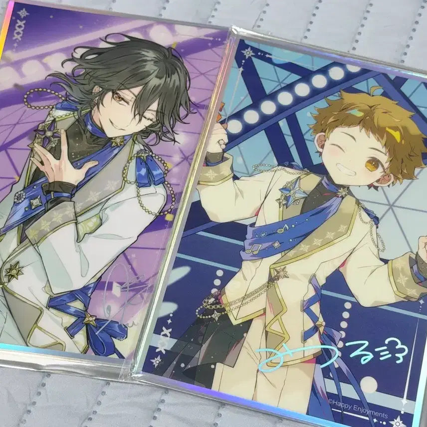 [BUNJANG] Ensemble Stars Rei Mitsuru Pop-up Shikishi Bundle Set / 앙스타 레이 미츠루 팝업 색지 일괄