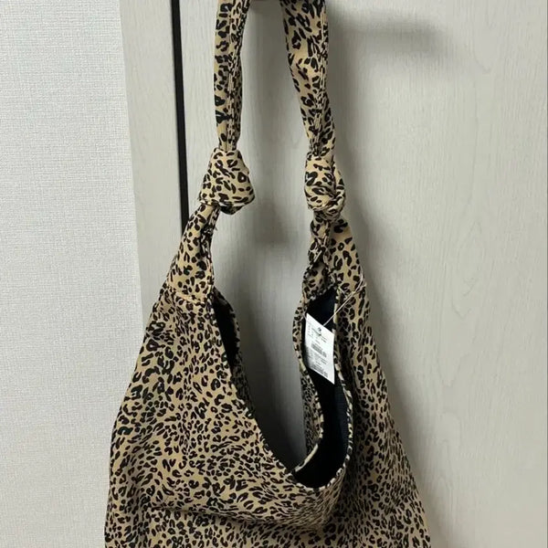 [BUNJANG] Leopard Print Shoulder Bag / 호피무늬 숄더백