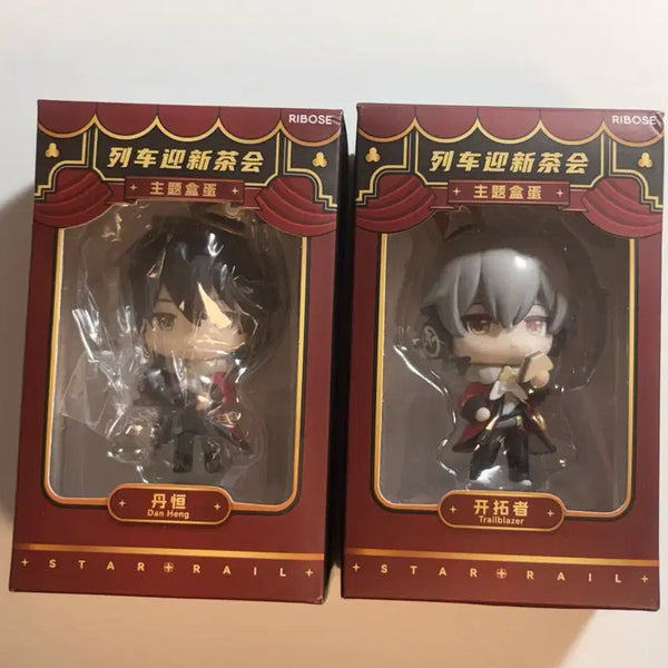 [BUNJANG] Honkai: Star Rail Dan Heng & Caelus "Tea Party" Figure / 붕괴 스타레일 단항 카일루스 다과회 피규어