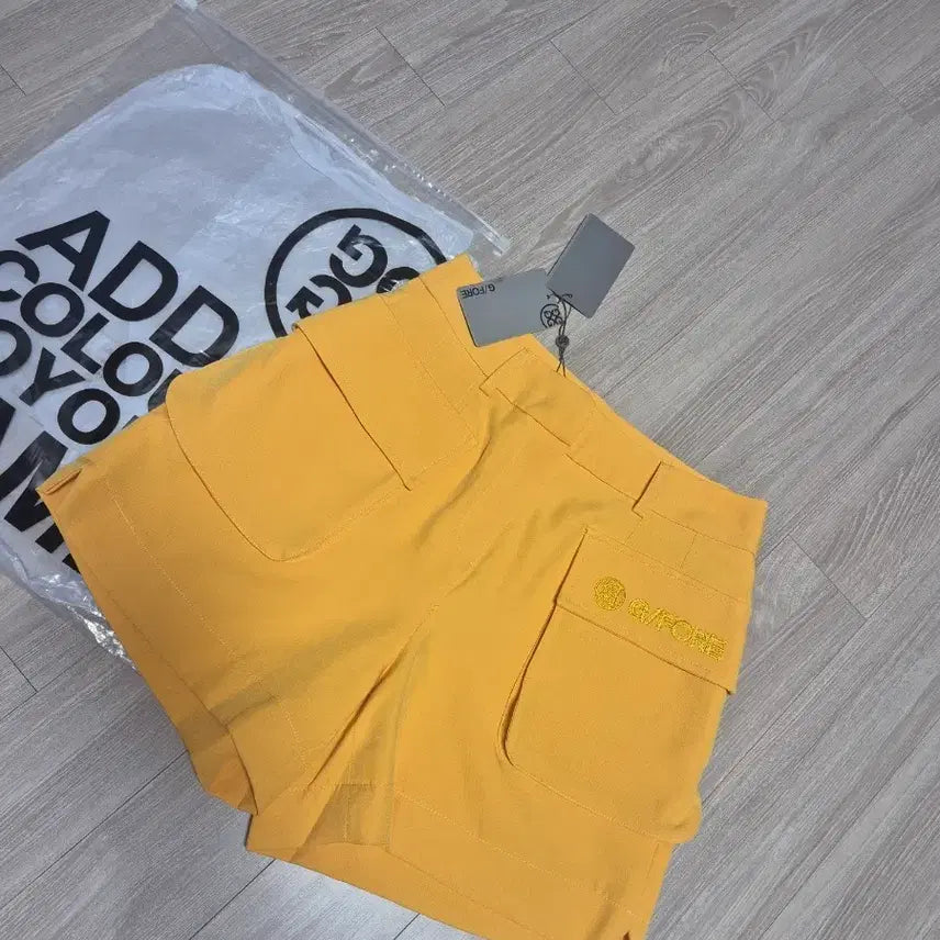 [BUNJANG] G/Fore Golf Shorts Yellow / 새상품)지포어골프반바지 지포어반바지