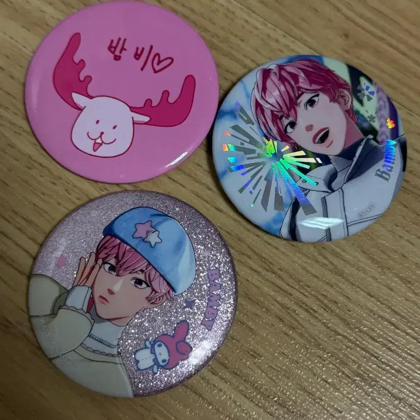 [BUNJANG] PLAVE Bambi Official Can Badge Bundle Set / 플레이브 밤비 공식 캔뱃지 일괄