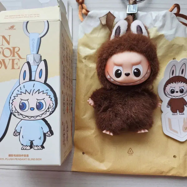 [BUNJANG] Pop Mart Mini Labubu L Brown Keyring / ( 팝마트정품/ 새상품 ) 미니라부부 L 브라운