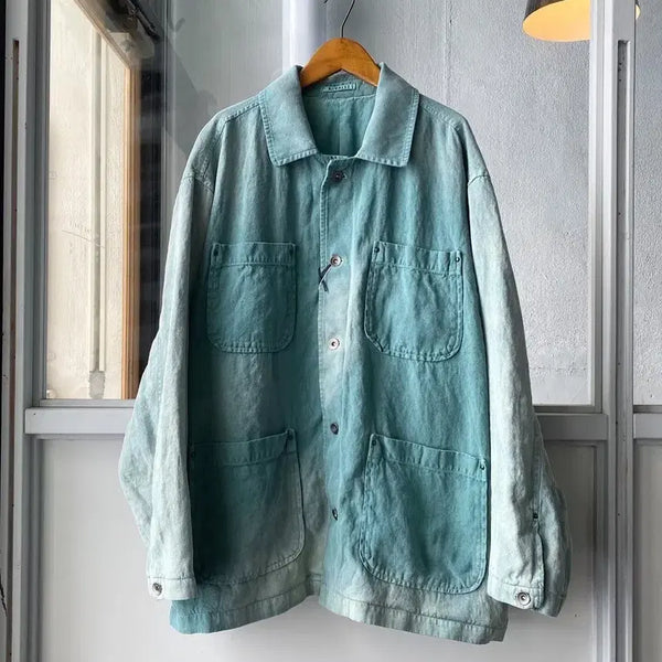 [BUNJANG] Auralee Washed Duck Canvas Blouson Jacket / 오라리 와시 덕 캔버스 블루종[4]