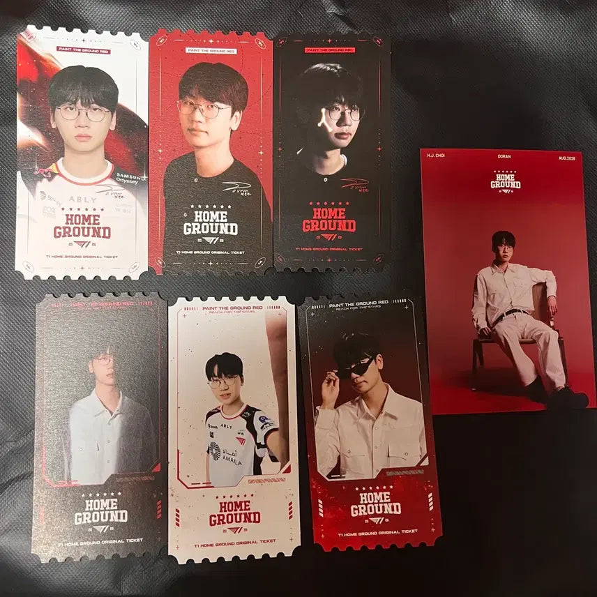 [BUNJANG] T1 Home Ground Doran Ticket + Postcard Set / 티원 홈그라운드 도란 티켓 + 엽서 세트
