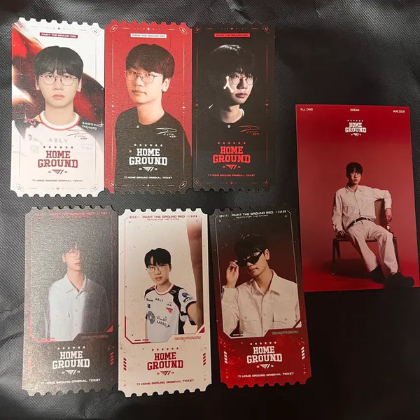 [BUNJANG] T1 Home Ground Doran Ticket + Postcard Set / 티원 홈그라운드 도란 티켓 + 엽서 세트