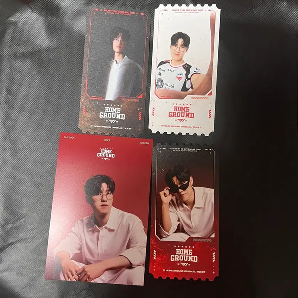 [BUNJANG] T1 Home Ground Owner Ticket + Postcard Set / 티원 홈그라운드 오너 티켓 + 엽서 세트