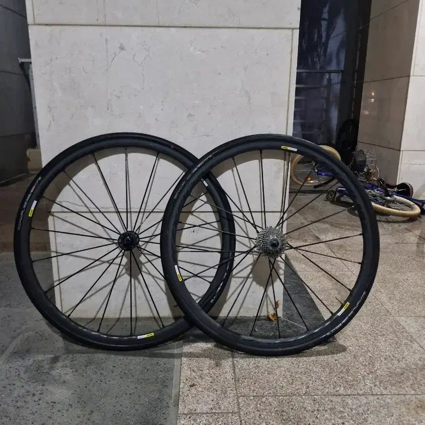 [BUNJANG] Mavic Cosmic Exalith Pro SL Wheelset / 마빅 시리움 엑잘리스 프로 sl