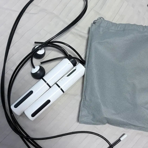 [BUNJANG] Jump Rope Set with Wire and Pouch / 점프 로프 줄넘기 세트 (본체+와이어+파우치) 급처합니다