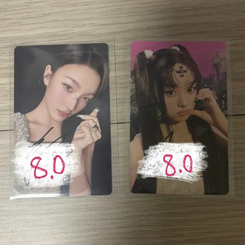 [BUNJANG] ILLIT Lohah Minju Signed Photocard / 아일릿 로하 민주 싸인 포카 양도 ( 밋그 사인포카 싸포 )