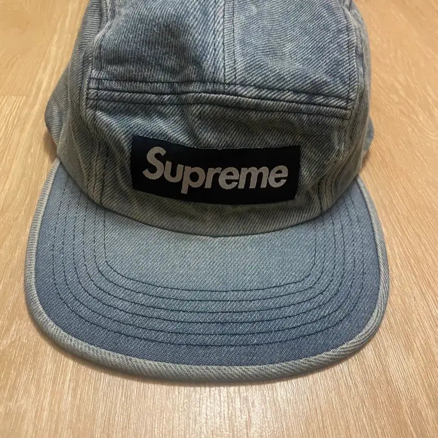 [BUNJANG] Supreme FW25 Denim Logo Snapback Hat / FW25 슈피림모자