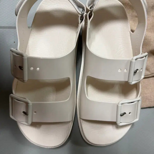 [BUNJANG] Gucci Rubber Sandals White Size 37 / 구찌 러버샌들 화이트37