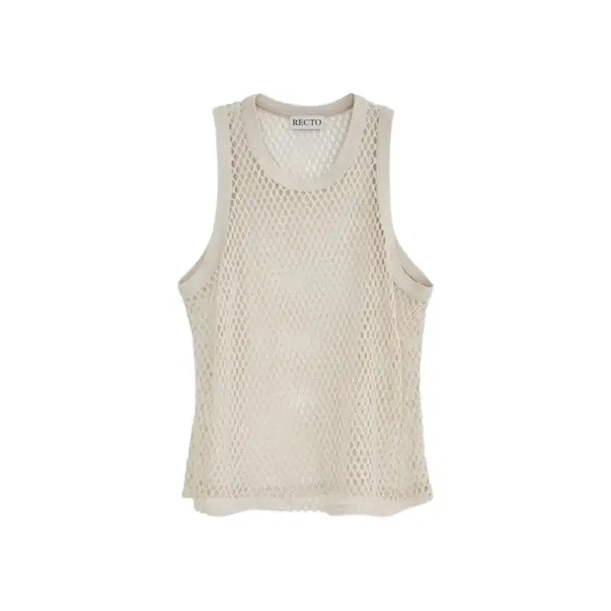 [BUNJANG] Recto Honeycomb Cotton Knit Top Set Beige / [M] 렉토 허니콤 코튼 니트 탑 세트 베이지