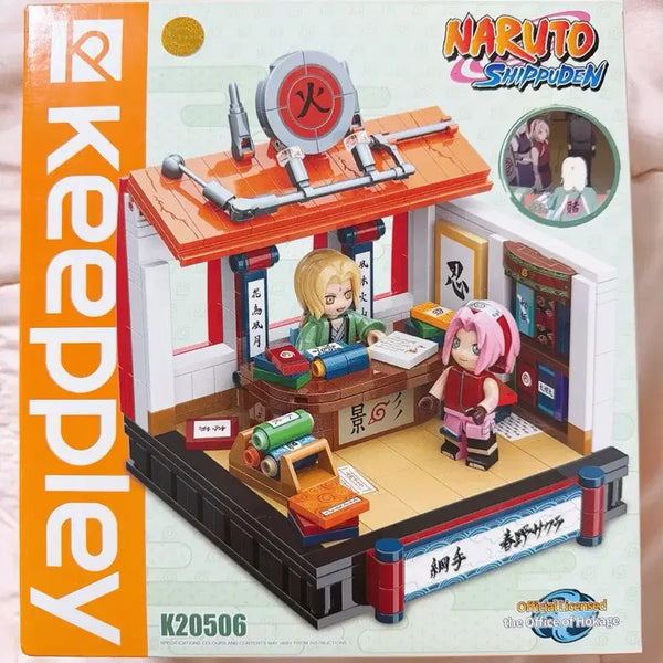 [BUNJANG] Keepkeepley Naruto Figure Building Blocks K20506 Tsunade Sakura Hokage Office / keeppley 나루토 피규어 조립 블럭 k20506 츠나데 사쿠라 호카게 오피스