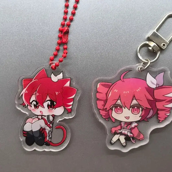 [BUNJANG] Kasane Teto Unofficial Acrylic Keyring Bundle / 카사네 테토 비공식 아크릴 키링 일괄 판매