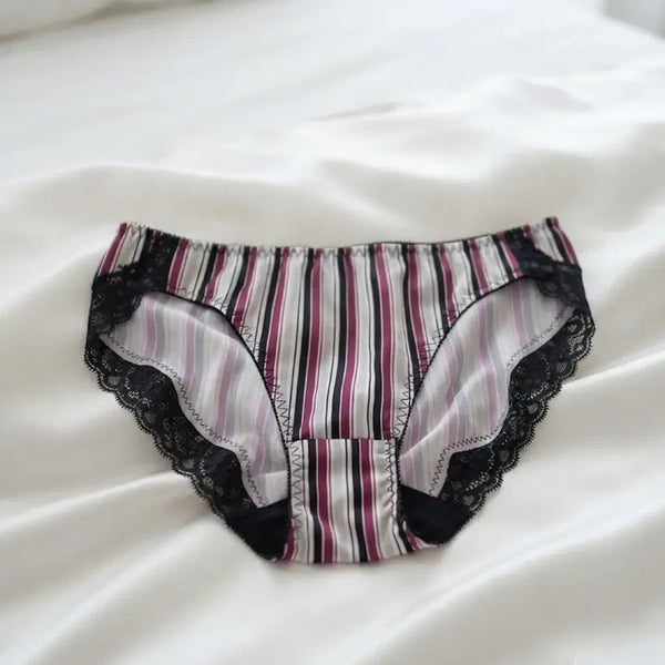 [BUNJANG] Aimée L'Élégance Silky Lace Panties / 잠옷 에메필 실키 레이스 팬티(중고)
