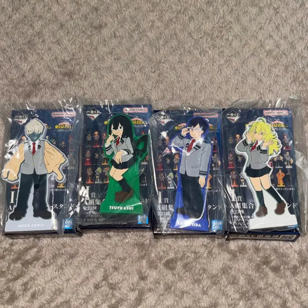 [BUNJANG] My Hero Academia I Prize Rubber Standee Bundle Set / 나히아 히로아카 I상 고무 스탠드 일괄 판매