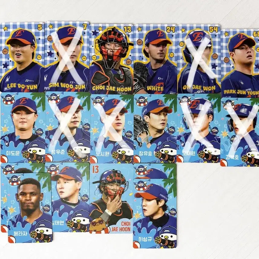 [BUNJANG] Hanwha Eagles Player Photocard (Summer Version) / 한화이글스 포토카드 양도(썸니)