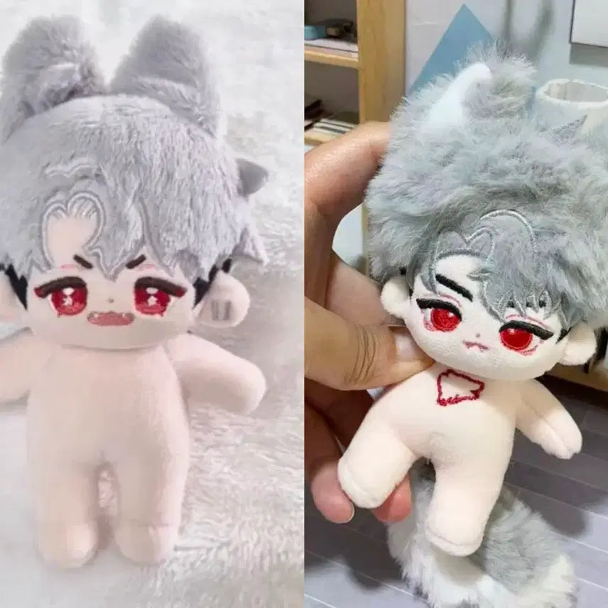 [BUNJANG] PLAVE Eunho "BboRave" Baby Eunho Wolf Hat Clam Noodle Doll / 플레이브 비공식 인형 은호 뽀레이브 아가은호 늑대모자 바지락 칼국수