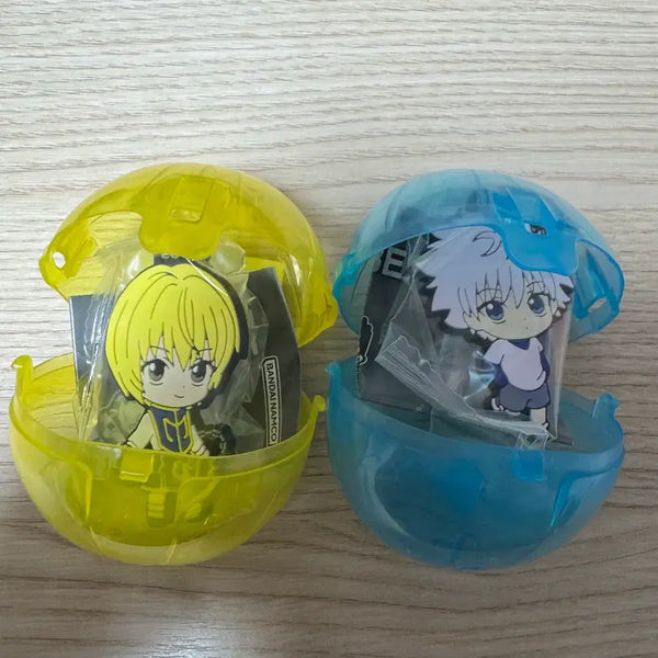 [BUNJANG] Hunter x Hunter Killua & Kurapika Rubber Strap Keychain Bundle / 헌터헌터 러버 스트랩 키링 키르아 크라피카 일괄