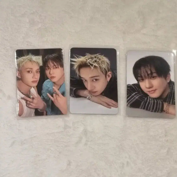 [BUNJANG] Stray Kids Bang Chan Changbin THIS & THAT Mesh Long Sleeve Unit Photocard / 스트레이키즈 StrayKids 방찬 창빈 세트