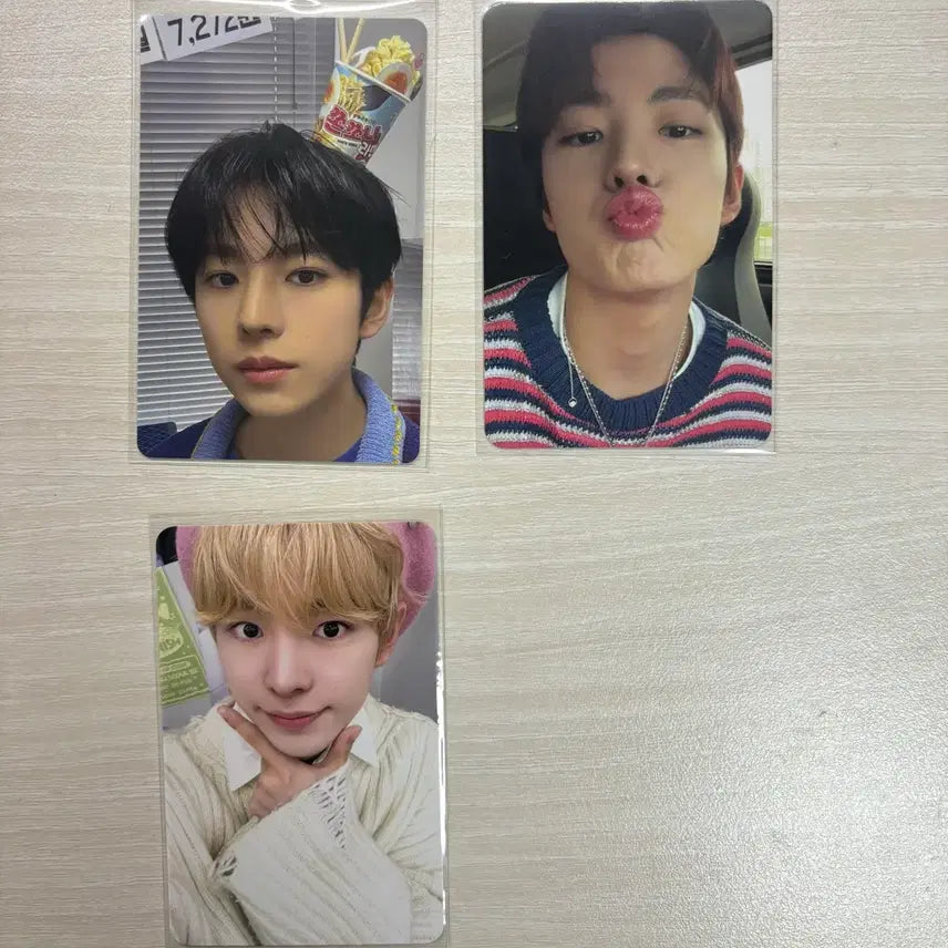 [BUNJANG] NCT WISH Yushi Photocard Bundle Set / Sticker Set / 엔시티 위시 유우시 포카 일괄 / 띠부씰