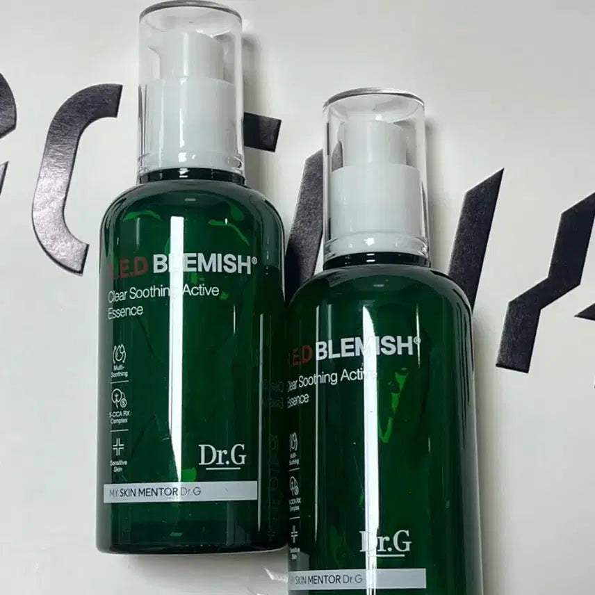 [BUNJANG] Dr.G Red Blemish Soothing Essence 80ml / 새상품) 닥터지 블래미쉬 수딩에센스 80ml