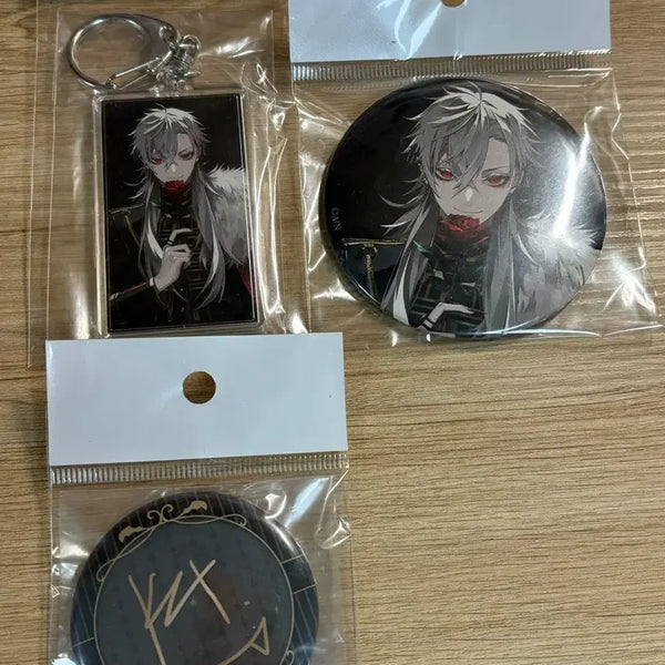 [BUNJANG] 2022 Kuzuha Birthday Goods Badge & Keyring Bundle Set / 2022 쿠즈하 생일굿즈 뱃지 키링 일괄