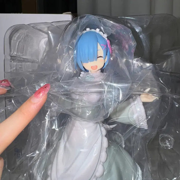 [BUNJANG] Re:Zero Rem Winter Maid Limited Edition Figure / 리제로 렘 윈터 메이드 한정판 피규어