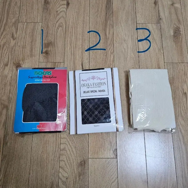 [BUNJANG] New Stockings/Tights Set (3 Pairs) / 새상품 스타킹/타이즈 3종